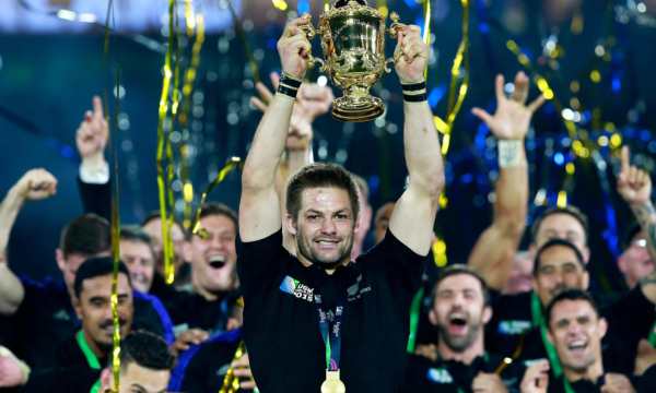 New Zealand team wins the Rugby World Cup (Source - Google)